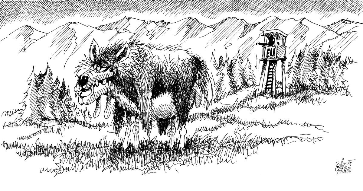 In Zukunft . . . das EU-Schaf im Wolfspelz