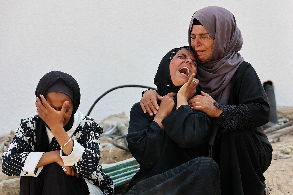 Insgesamt wurden innert eines Tages mehr als 100 Tote im Gazastreifen registriert.⇒AFP