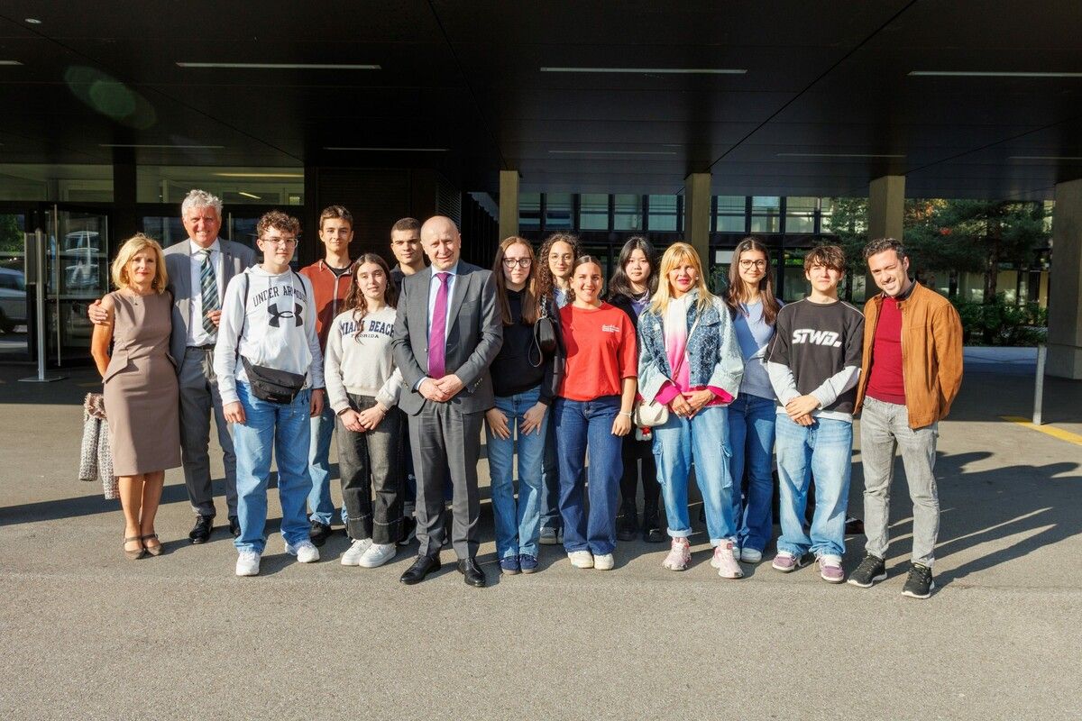 Italienische Schülergruppe aus Monza zu Gast bei der hak has Feldkirch – Digitalisierung und Geschichte im Fokus. ⇒hak has fk