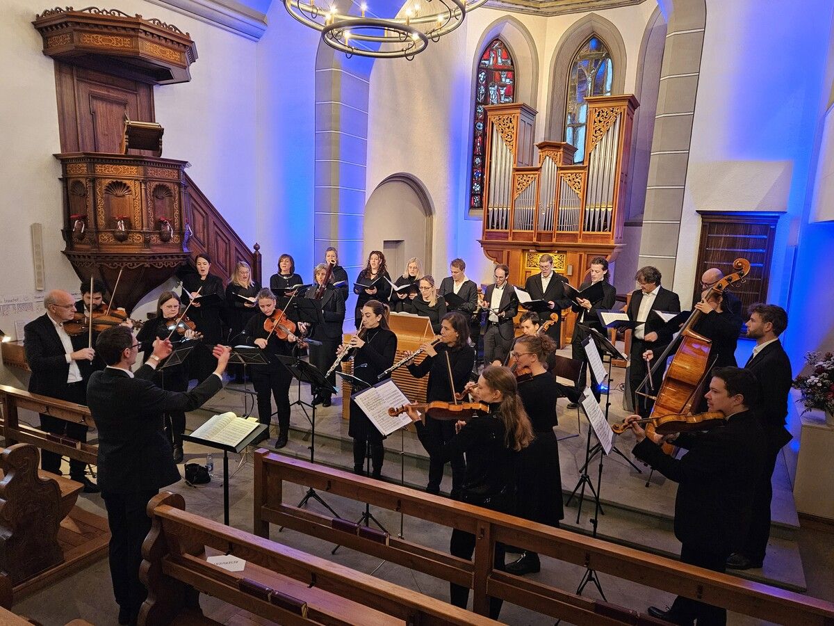 Musica Sacra bringt festliche Abendmusik zum Patrozinium in die Alte Pfarrkirche Vandans. ⇒Martin Loretz