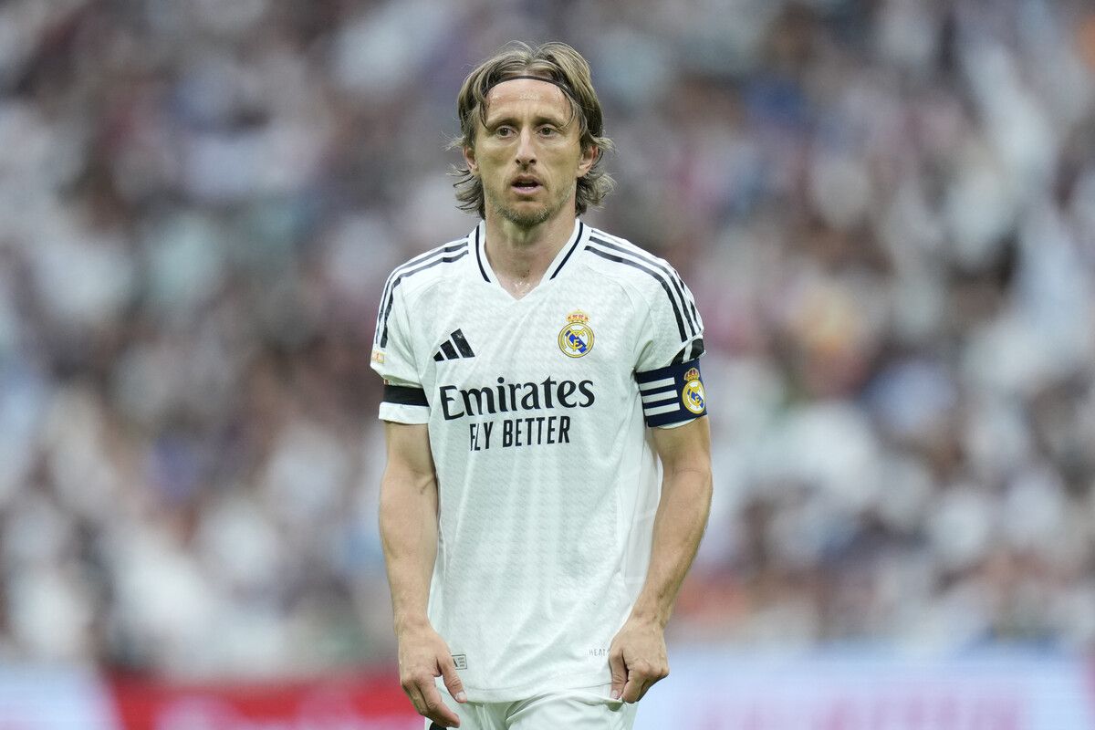 Nach 13 Jahren in Madrid steht Modric vor einem Wechsel zum AC Milan.⇒AP
