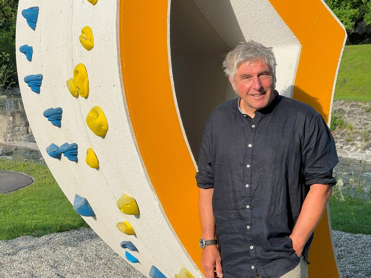 Planer Markus Burtscher von der Abteilung Bauwesen freut sich schon auf die Eröffnung. ⇒MG Frastanz