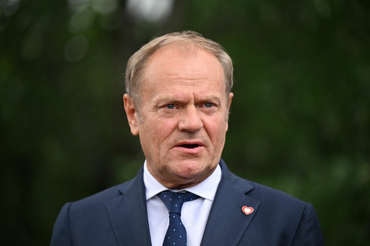 Polens Ministerpräsident Donald Tusk. ⇒AFP