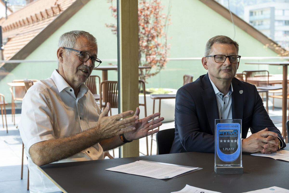Robert Sturn und Klaus Himmelreich sind zufrieden mit dem Ergebnis von 2024. ⇒VN