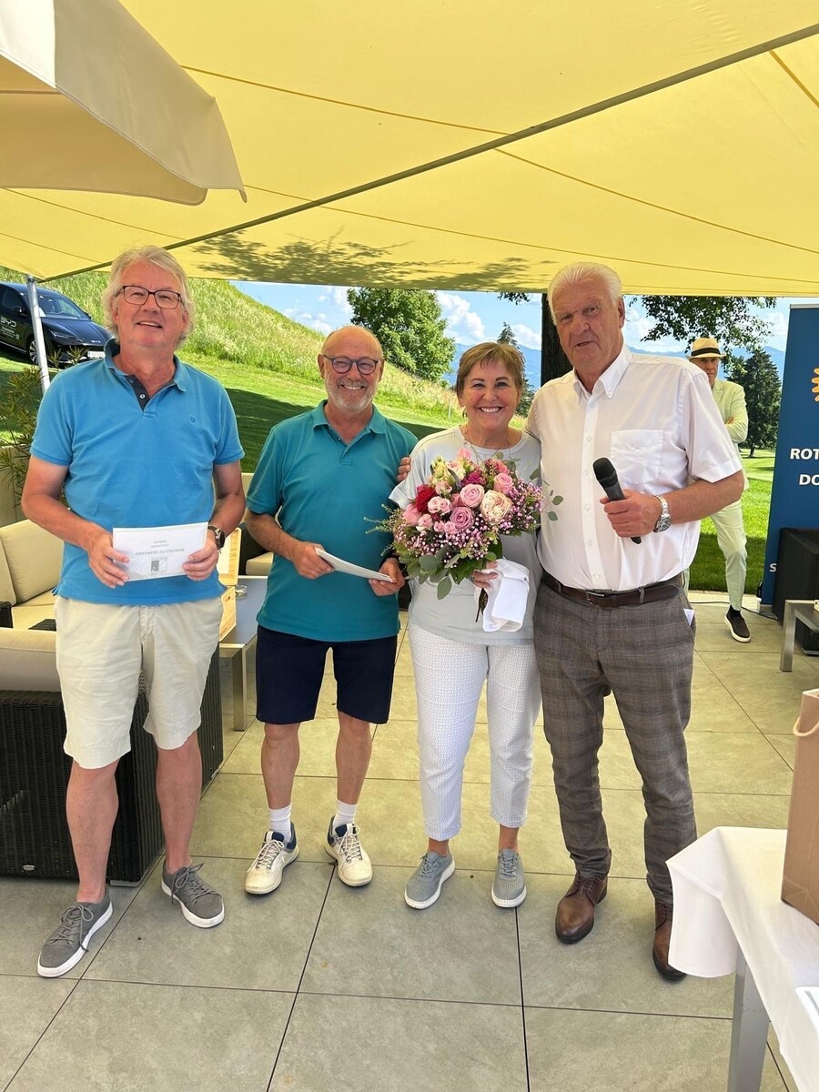 Rotary Charity sammelte beim Golfturnier 16.400 Euro für Herzensprojekt.⇒Rotary Club Dornbirn