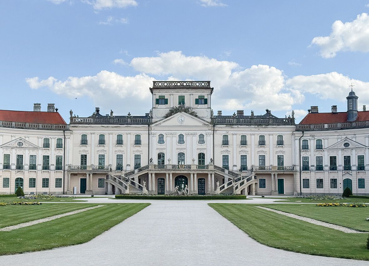 Schloss Esterházy in Fertöd ist eines der größten Barockschlösser.⇒Edith Rhomberg