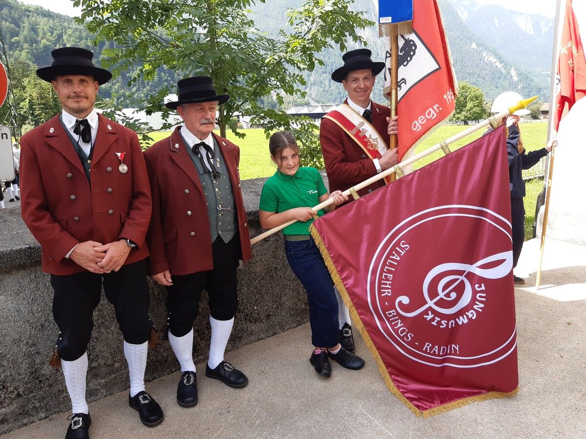 Thomas Dünser, Willi Bitschnau, Ferdinanda Bitschnau und Jerome Bachmann (v.l.). ⇒SW