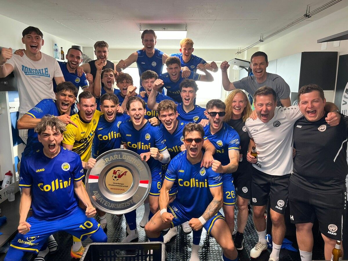 Trotz Umbruch wurde Hohenems beste Amateurmannschaft Vorarlbergs. ⇒thomas Knobel