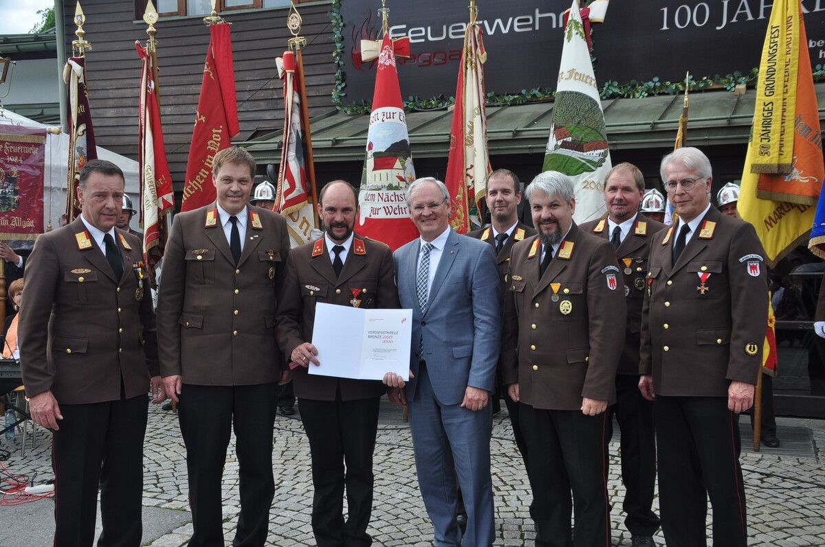 V. l.: Karl-Heinz Beiter, Andreas Hosp, Josef Jenny, Harald Sonderegger, Patrick Berchtel, Thomas Bargehr, Stefan Fischer und Christoph Feuerstein. ⇒HAB