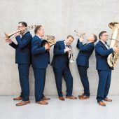 Das Sonus Brass Ensemble spielt bei den Lindau Proms auf