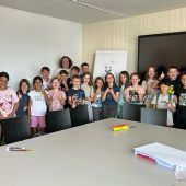 Volksschüler aus Tschagguns bei Buch am Bach