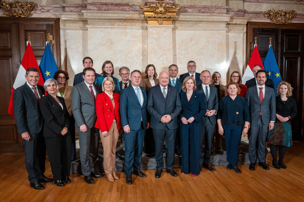 Vor 101 Tagen nahm die Bundesregierung die Arbeit auf. ⇒apa