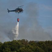 Großer Waldbrand in Südfrankreich ausgebrochen