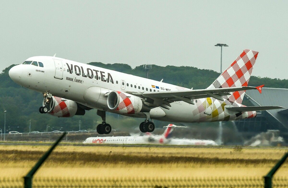 Beteiligt war ein Airbus A319 der Fluggesellschaft Volotea.⇒AFP