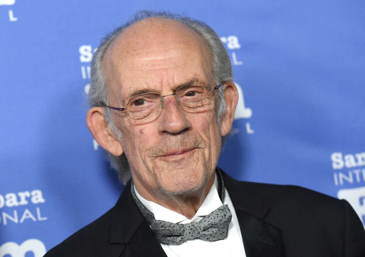 Christopher Lloyd spielte in der Film-Trilogie den exzentrischen Wissenschaftlers Doc Brown. ⇒LISA O’CONNOR/AFP