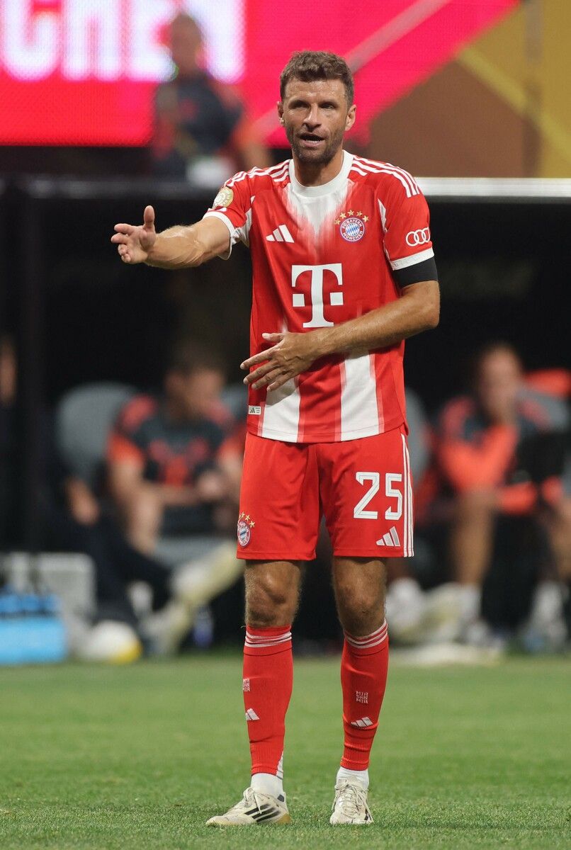 Clublegende Thomas Müller bestritt sein letztes Spiel im Bayern-Dress.⇒apa
