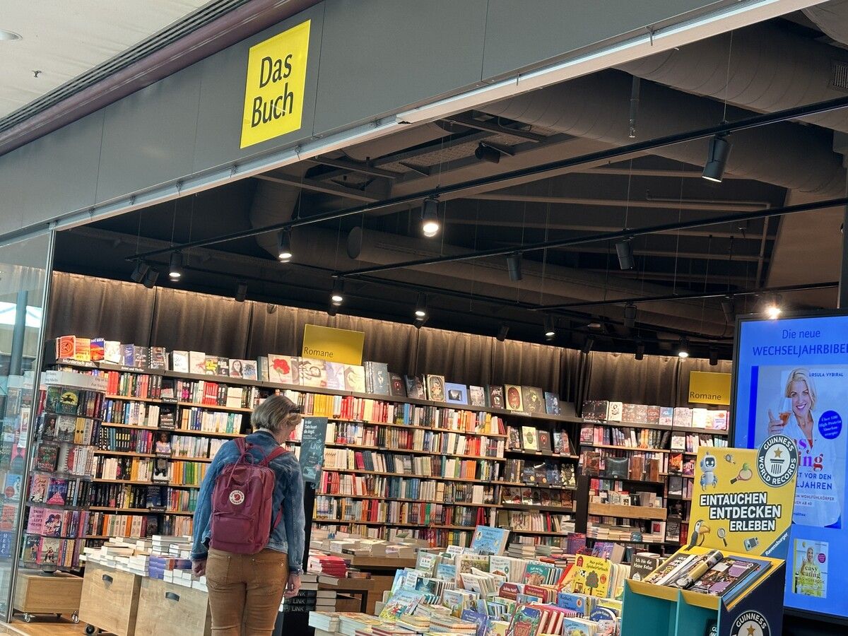 „Das Buch“ im Messepark Dornbirn.⇒VMM