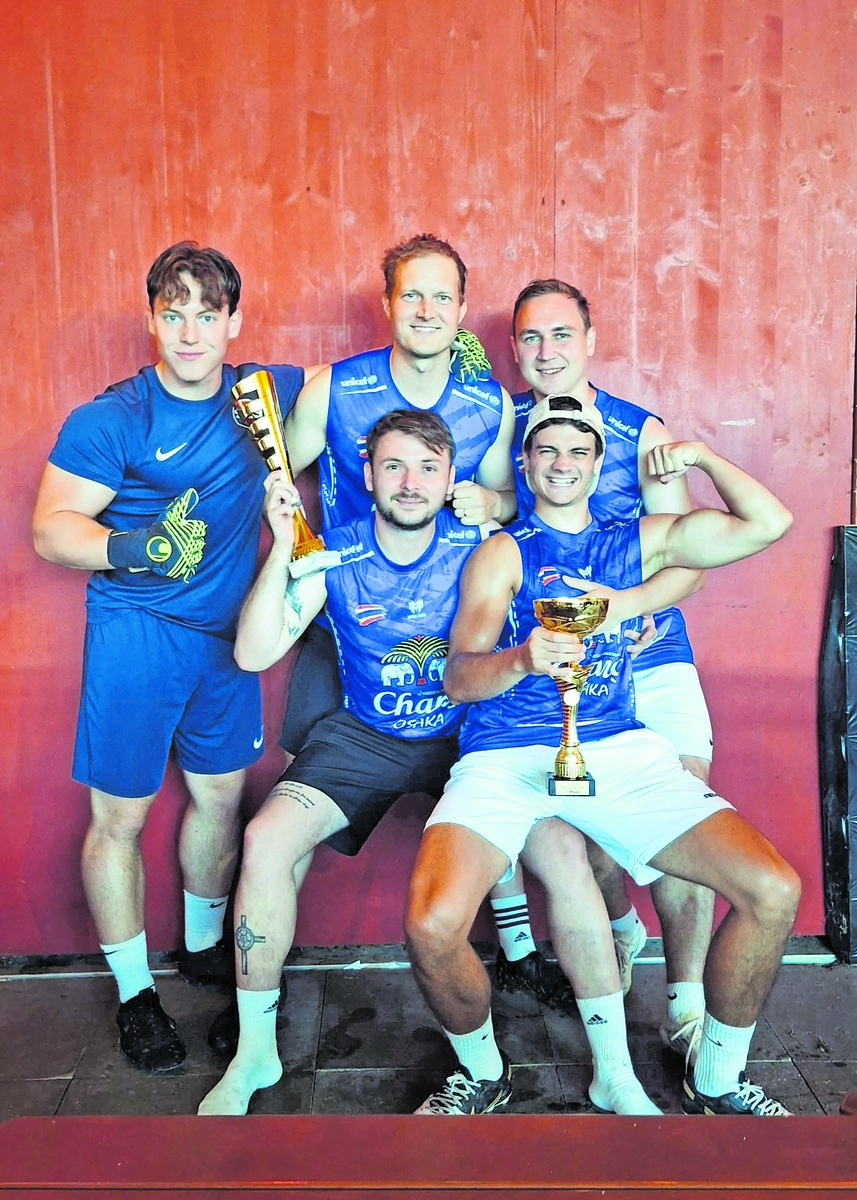 Das Team „Lattenliebe“ sicherte sich den Premierentitel.⇒PPL
