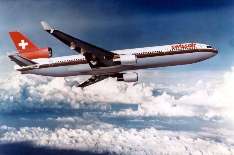 Der Airbus der Swissair konnte nicht beim Planziel Zürich landen. ⇒symbol/dpa