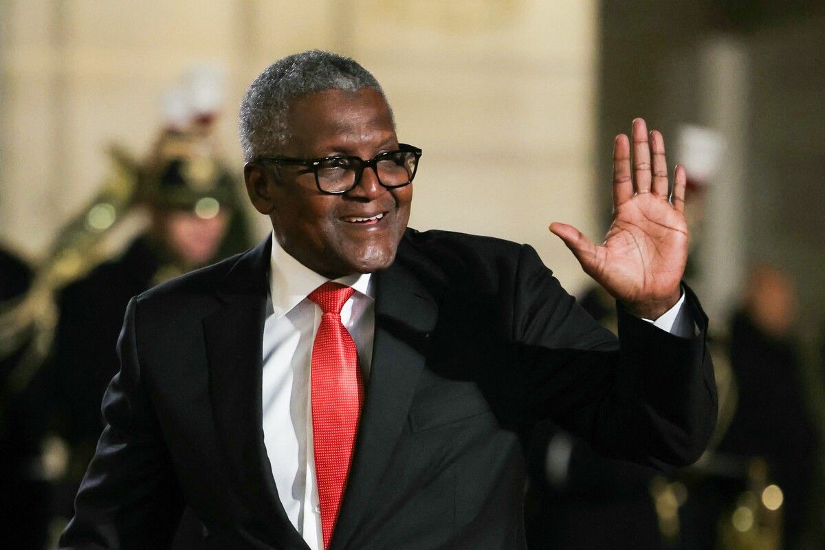 Der nigerianische Milliardär Aliko Dangote ist der reichste Afrikaner.⇒AFP