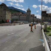Montfortbrücke wird zurückgebaut