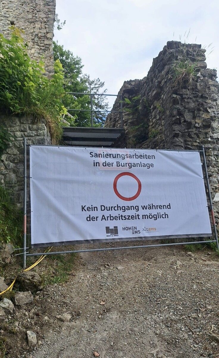 Die Arbeiten dauern voraussichtlich bis Ende August.⇒Altems