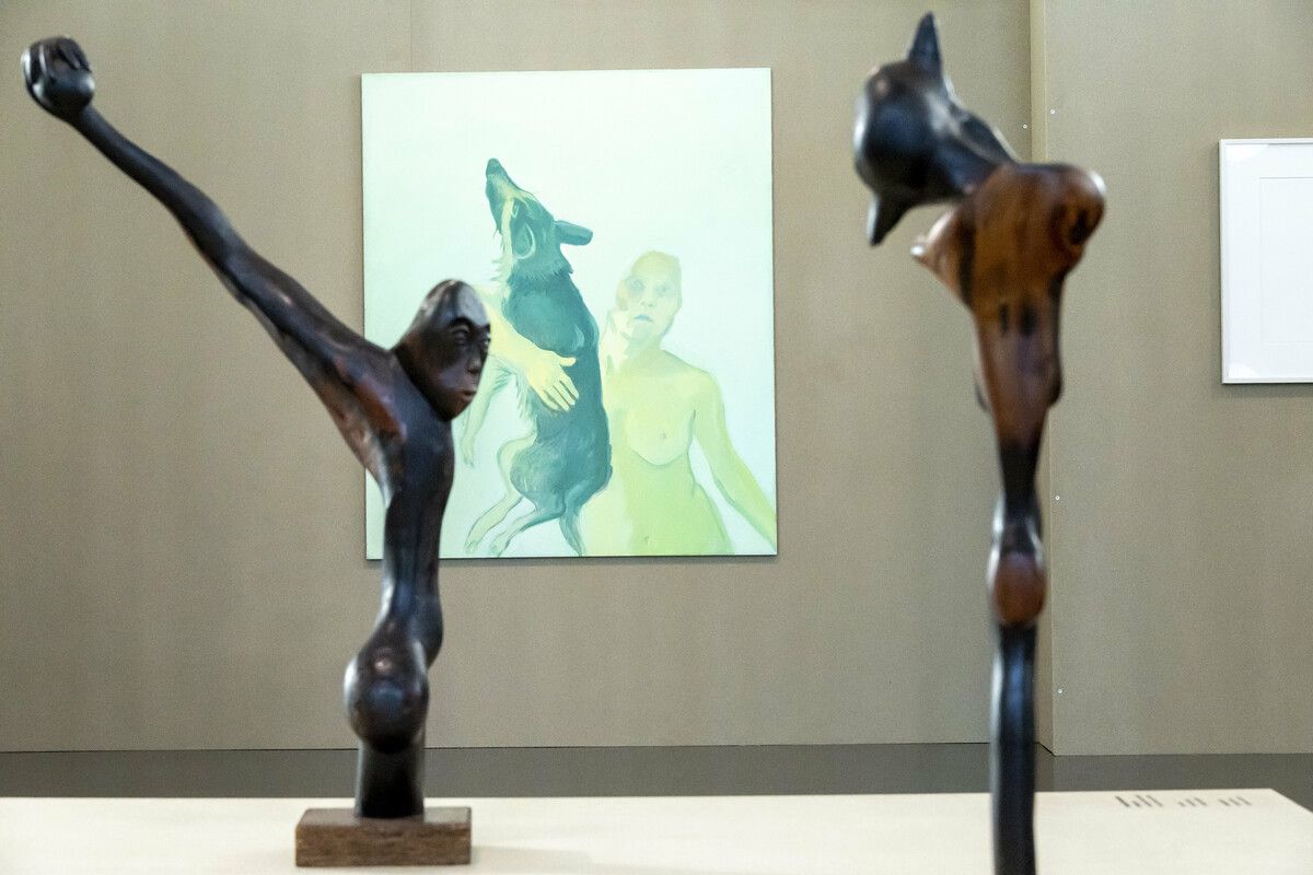 Die Ausstellung mit Werken von Maria Lassnig, Challenge Van Rampelberg und Michael Armitage wird am Freitagabend im KUB eröffnet.⇒ roland paulitsch
