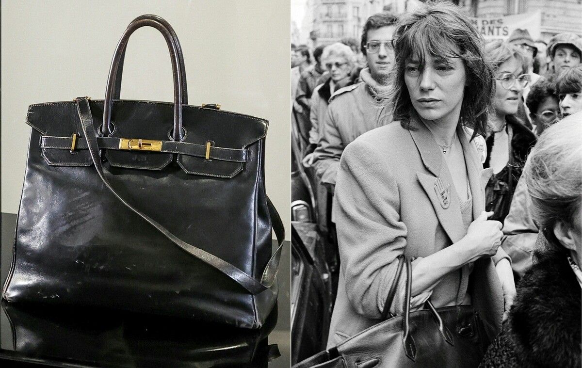 Die erste Birkin Bag wurde 1984 gemeinsam mit Jane Birkin entworfen. ⇒AFP