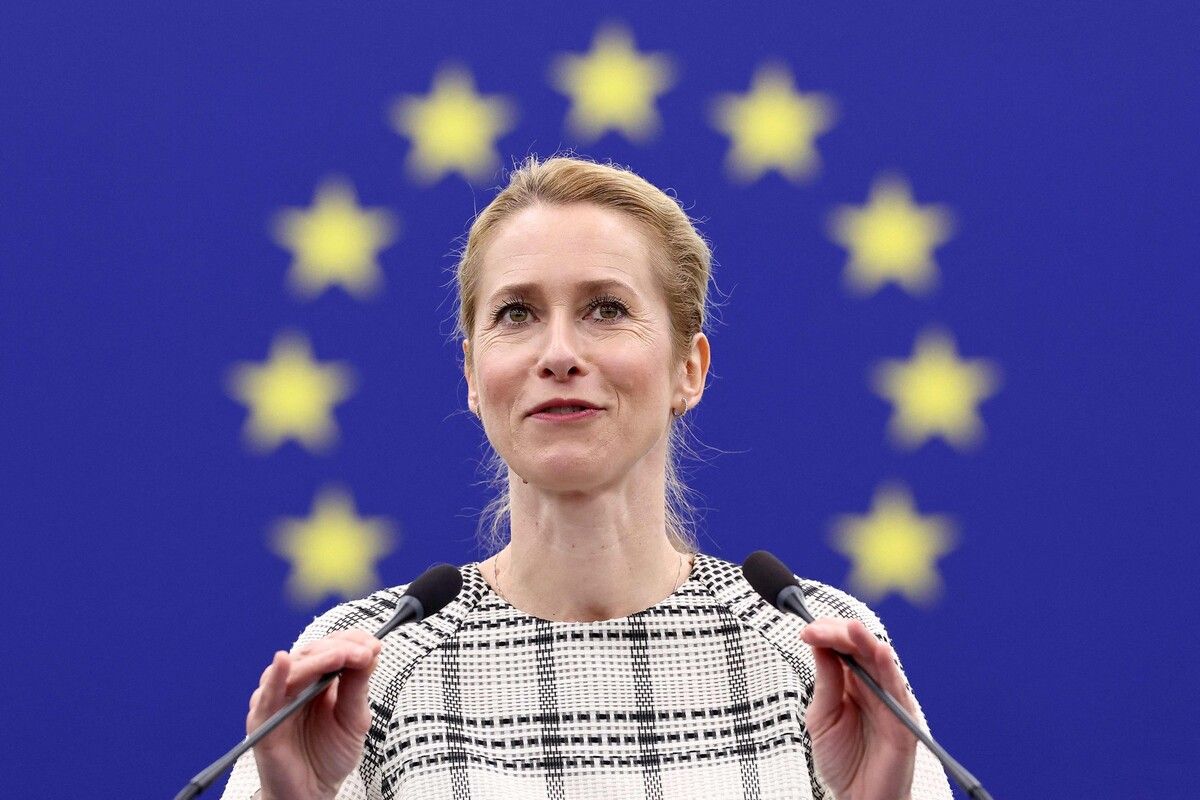 Die EU-Außenbeauftragte Kaja Kallas bezeichnete das neue Sanktionspaket als eines der stärksten bisher. ⇒AFP