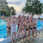Wenn sich das Militärbad in eine Wasserball-Arena verwandelt