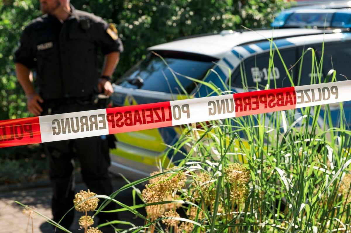 Die Kriminalpolizei übernahm die Ermittlungen.⇒AFP