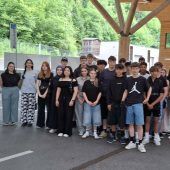 Poly-Schüler zu Gast im DLZ Blumenegg