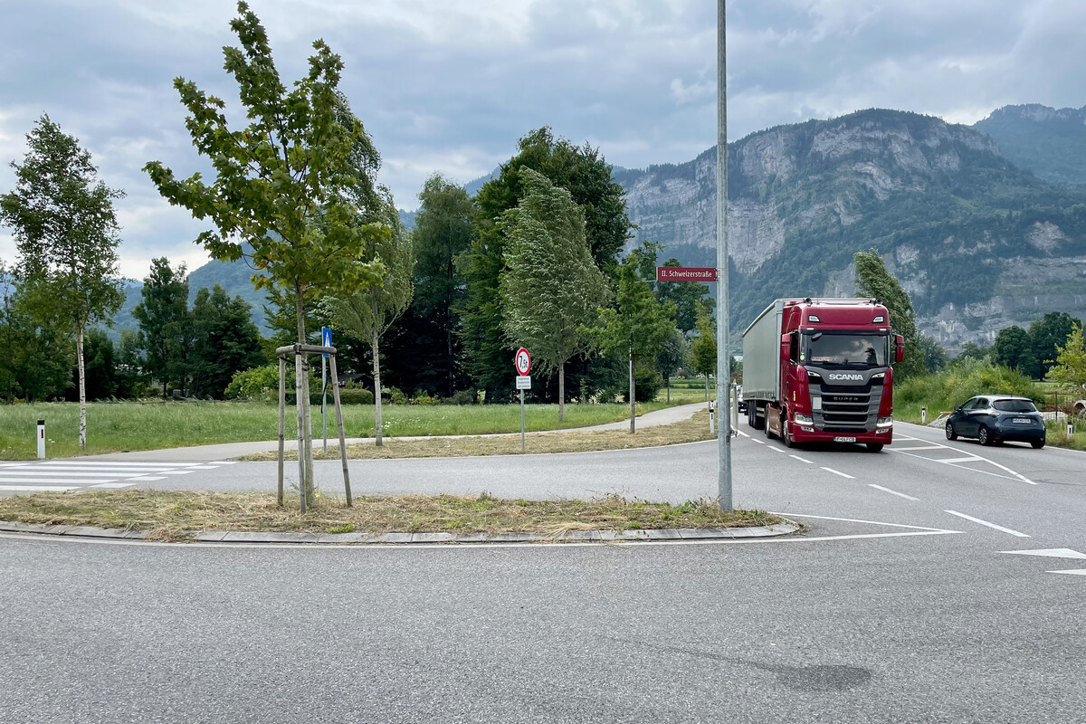 Die Schweizerstraße ist nun im Verantwortungsbereich der Stadt Dornbirn.