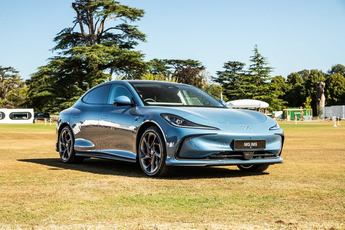Die Sportlimousine IM5 ist MGs jüngster Streich in Sachen E-Mobilität. ⇒werk