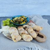 Rezept für mediterrane Wurzelbrötchen