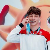 Wachter springt zu EYOF-Silber