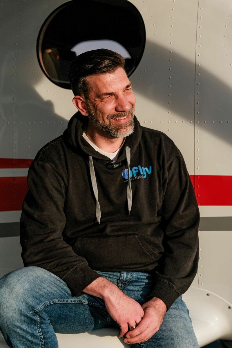 Gründer und CEO Tomislav Lang hat große Visionen. flyvbird