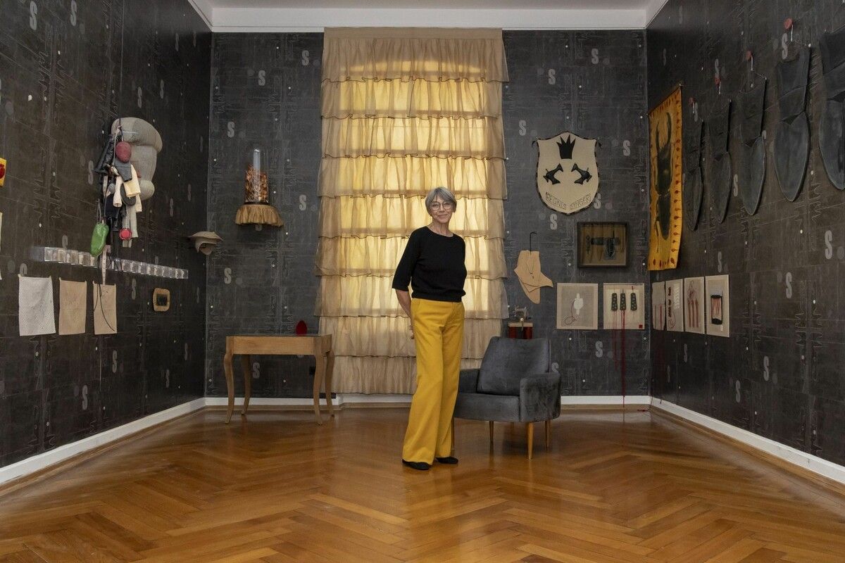 Handwerk trifft Konzept: Die neue Ausstellung von Carmen Pfanner im Palais Thurn und Taxis. ⇒VN/paulitsch