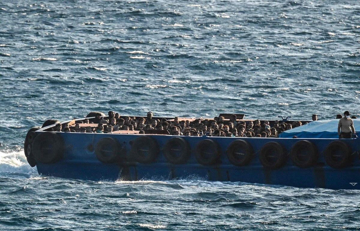In den vergangenen Tagen sind Tausende Migranten von Libyen aus über das Mittelmeer auf die Ferieninsel Kreta gekommen.⇒AFP