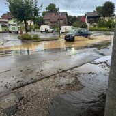 Unwetter vor allem im Unterland