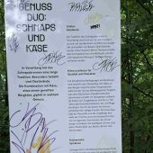 „Frevler“ auf dem Käsewanderweg