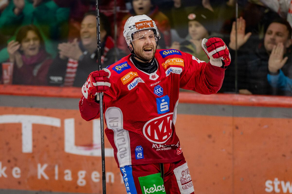 Johannes Bischofberger holte mit dem KAC zwei Meistertitel. ⇒GEPA