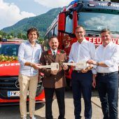 Neue Fahrzeuge für Tisner Feuerwehr