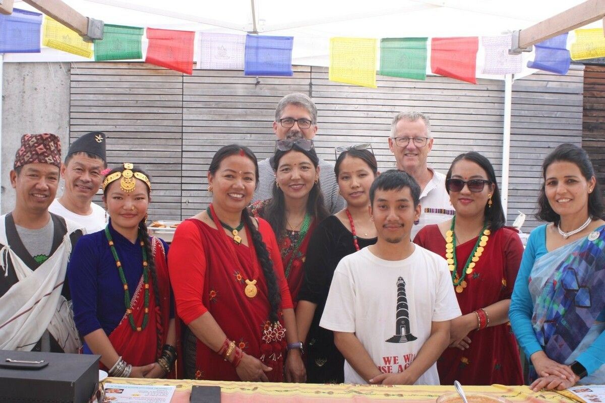 Kulturverein Nepal präsentierte sich beim Fest der Kulturen in Rankweil. ⇒vn/TK