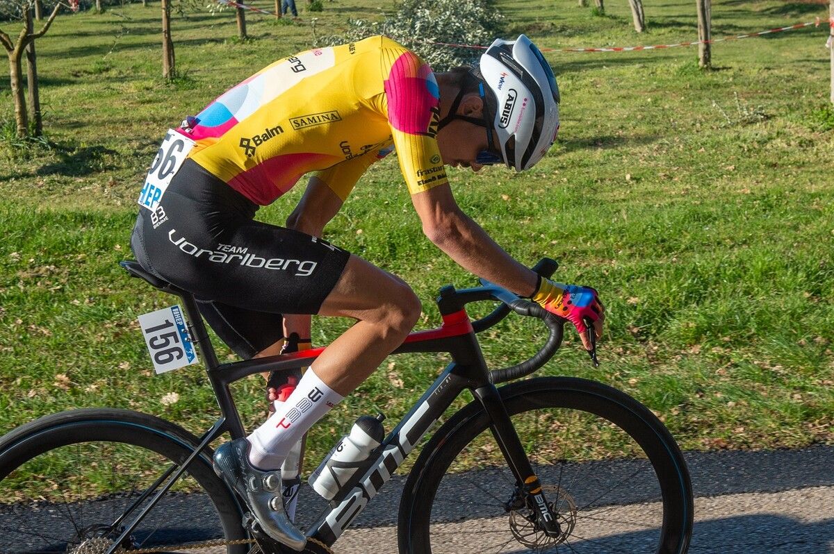 Laurin Nenning ist der jüngste im fünfköpfigen Aufgebot des Teams Vorarlberg für die anstehende Tour Alsace.⇒Stiehl
