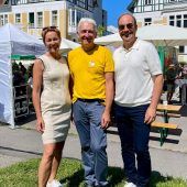 Stadt Hohenems beim Palliativ-Straßenfest