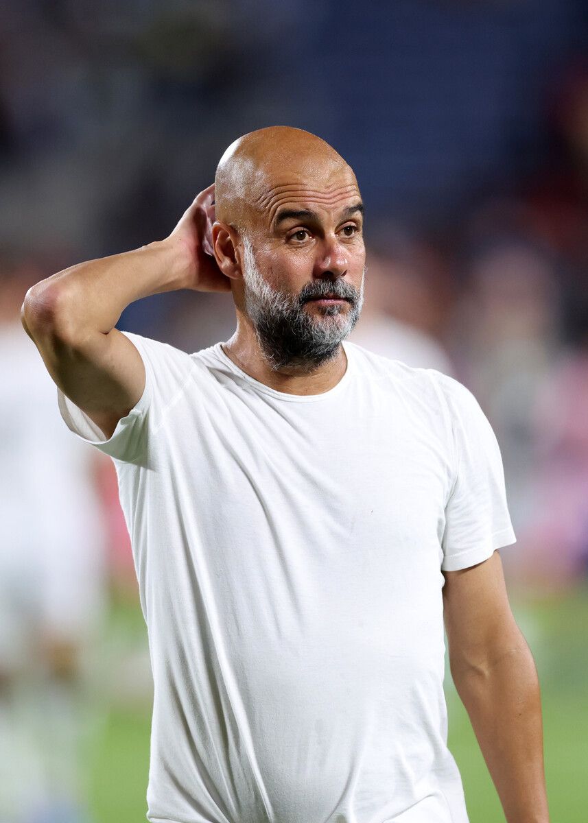 Pep Guardiola hat bei Manchester City noch einen Vertrag bis 2027.⇒gepa