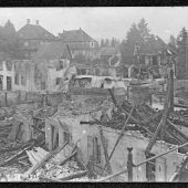 Großbrand in Hohenems 1916