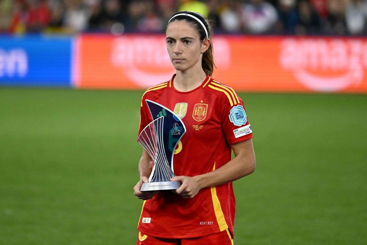Traurige Aitana Bonmati: Die Spanierin wurde als beste Spielerin des Turniers ausgezeichnet.