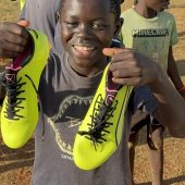 Fußballerin und Entwicklungshelferin